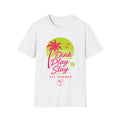 Dinkaholic T-Shirt Play Slay Summer Palm Tee